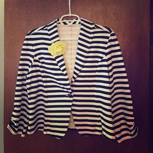 🎀 NWOT Candie's Striped Blazer Size XL (Juniors)