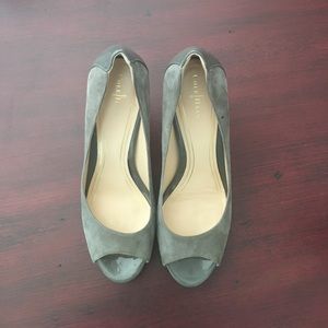Cole Haan Nike Air suede pumps