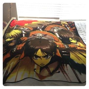 Attack on Titan Anime Blanket