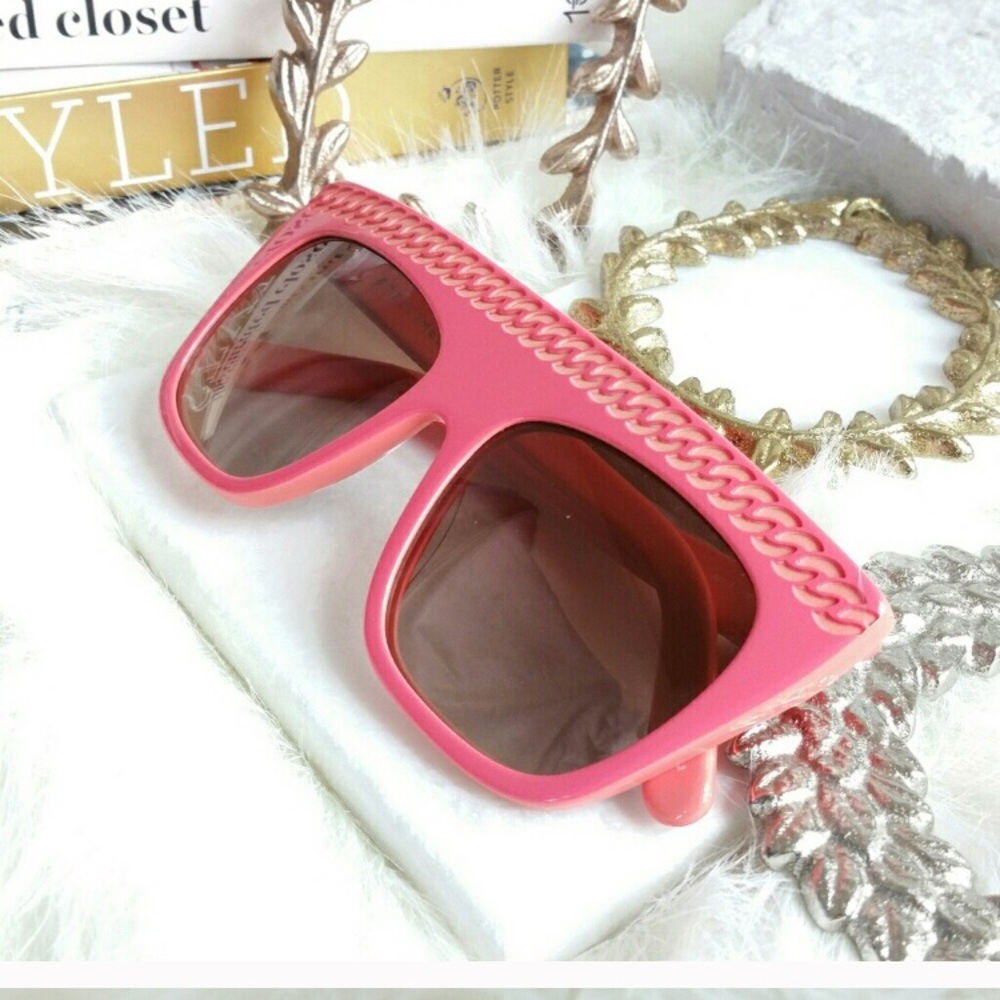 Stella McCartney Pink Chain Sunglasses!