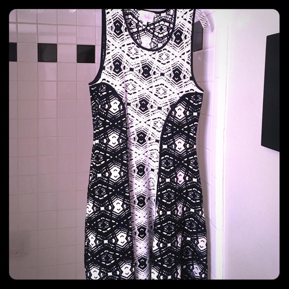 Black & White Parker dress