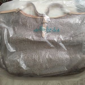 Stella and Dot Metallic Riviera Bag - NWT