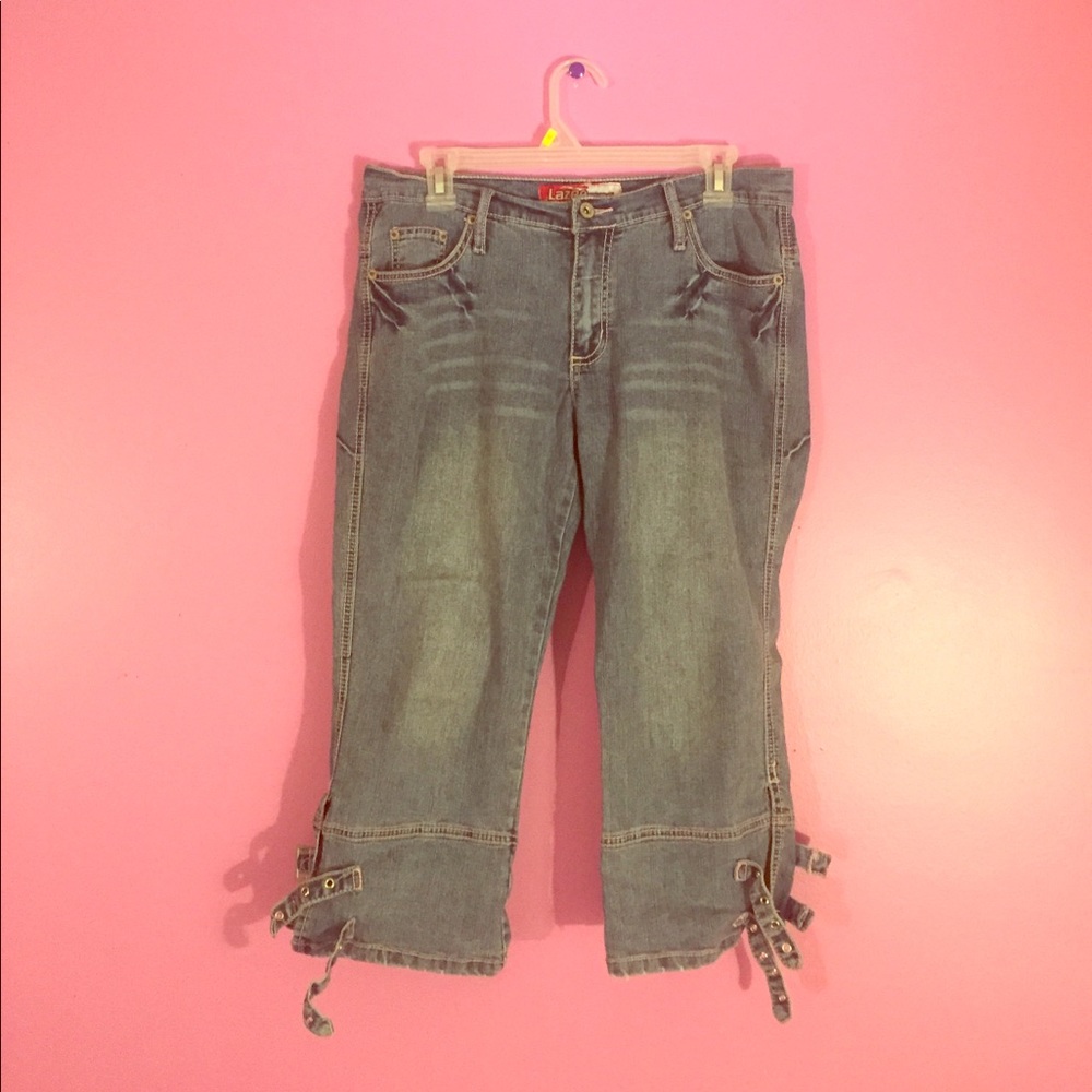 Early 00s Jean Capri pants (junior size)
