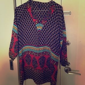 Tolani dress / tunic- perfect for fall