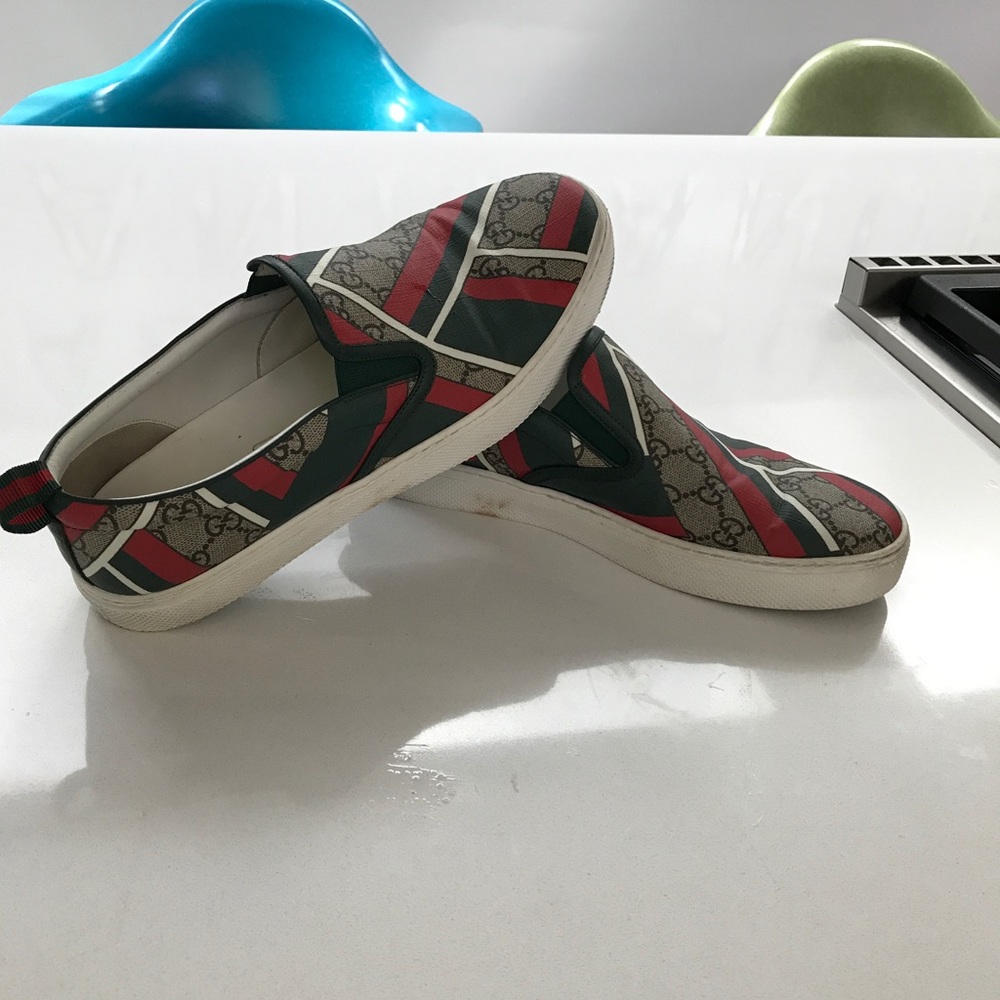 Gucci dublin GG chevron canvas