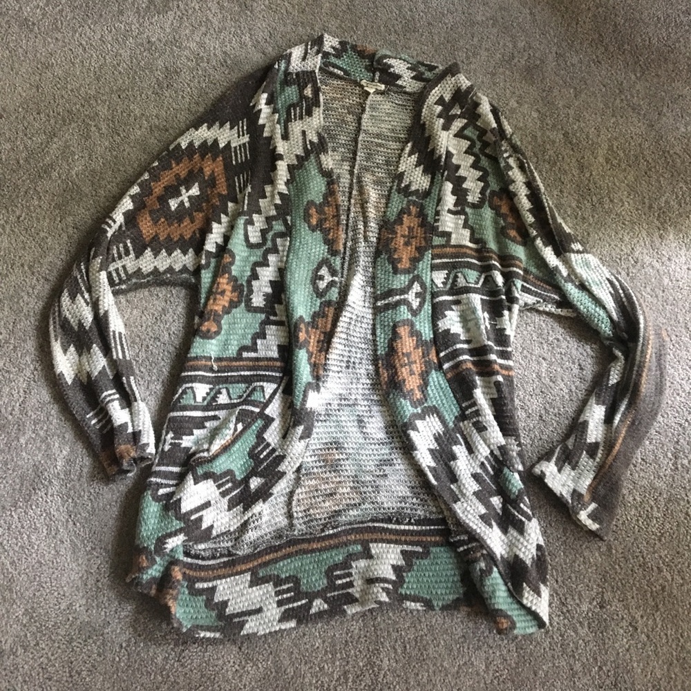 Aztec cardigan