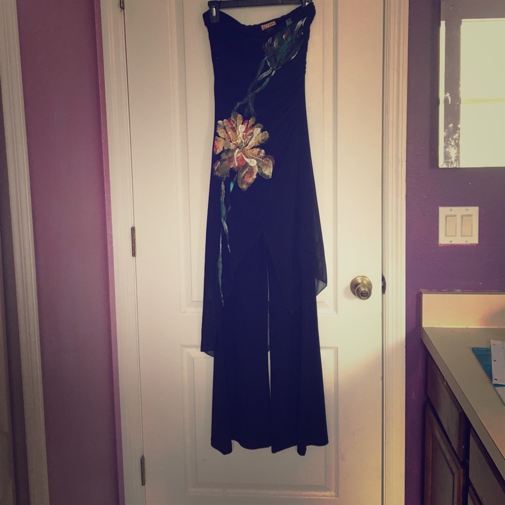 Black jumpsuit dress