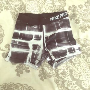 Nike pro spandex shorts