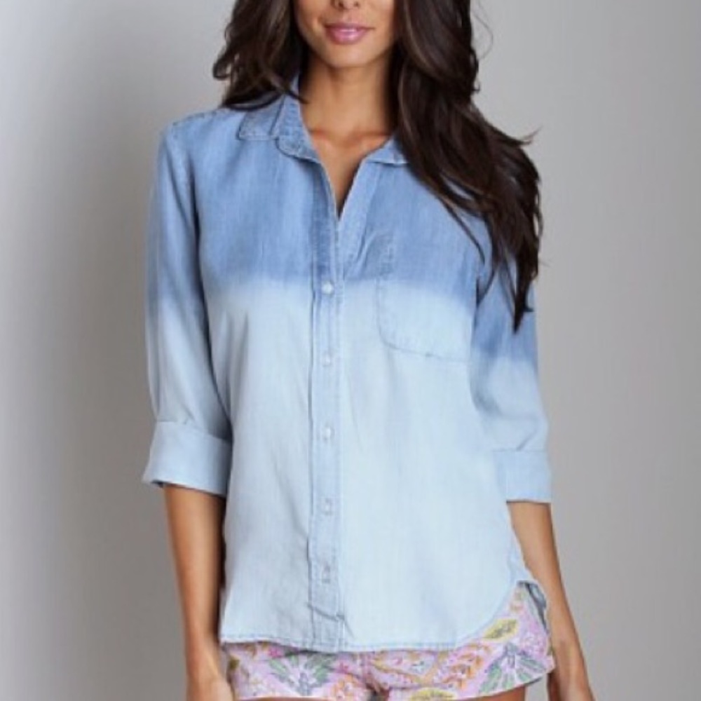 Bella Dahl Ombré Tencel Top