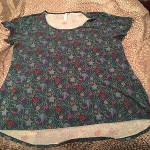 Lularoe classic tee - "under the sea" print