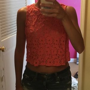 Pink crop