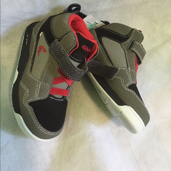 Toddler Boys Athletic Shoe Gray Black Shaq - Picture 3 of 8