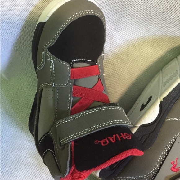Toddler Boys Athletic Shoe Gray Black Shaq - Picture 8 of 8