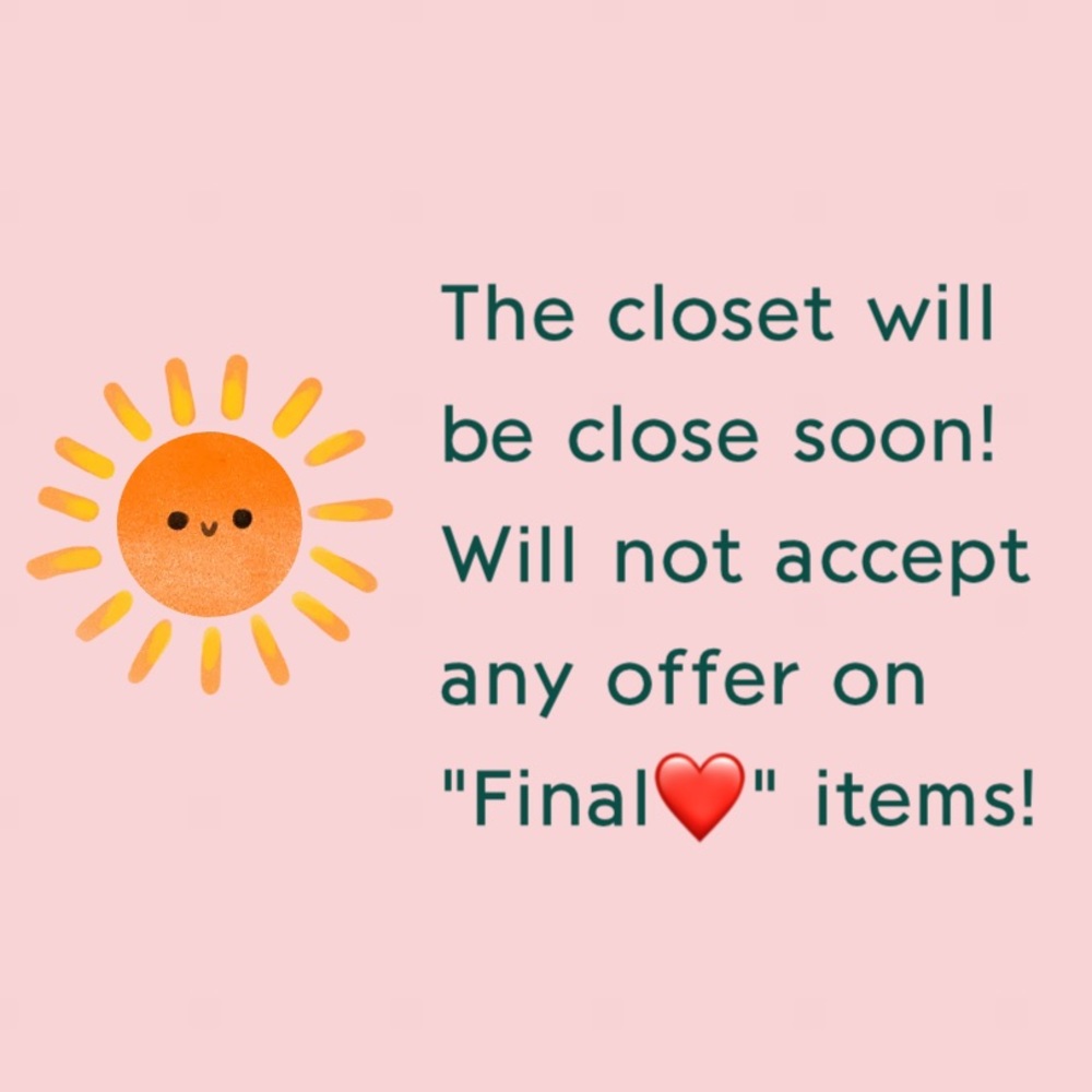 The closet will permanently closed on Sep. 2018