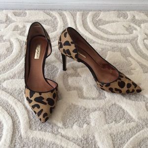 Halogen leopard Dorsey pump size 6.5