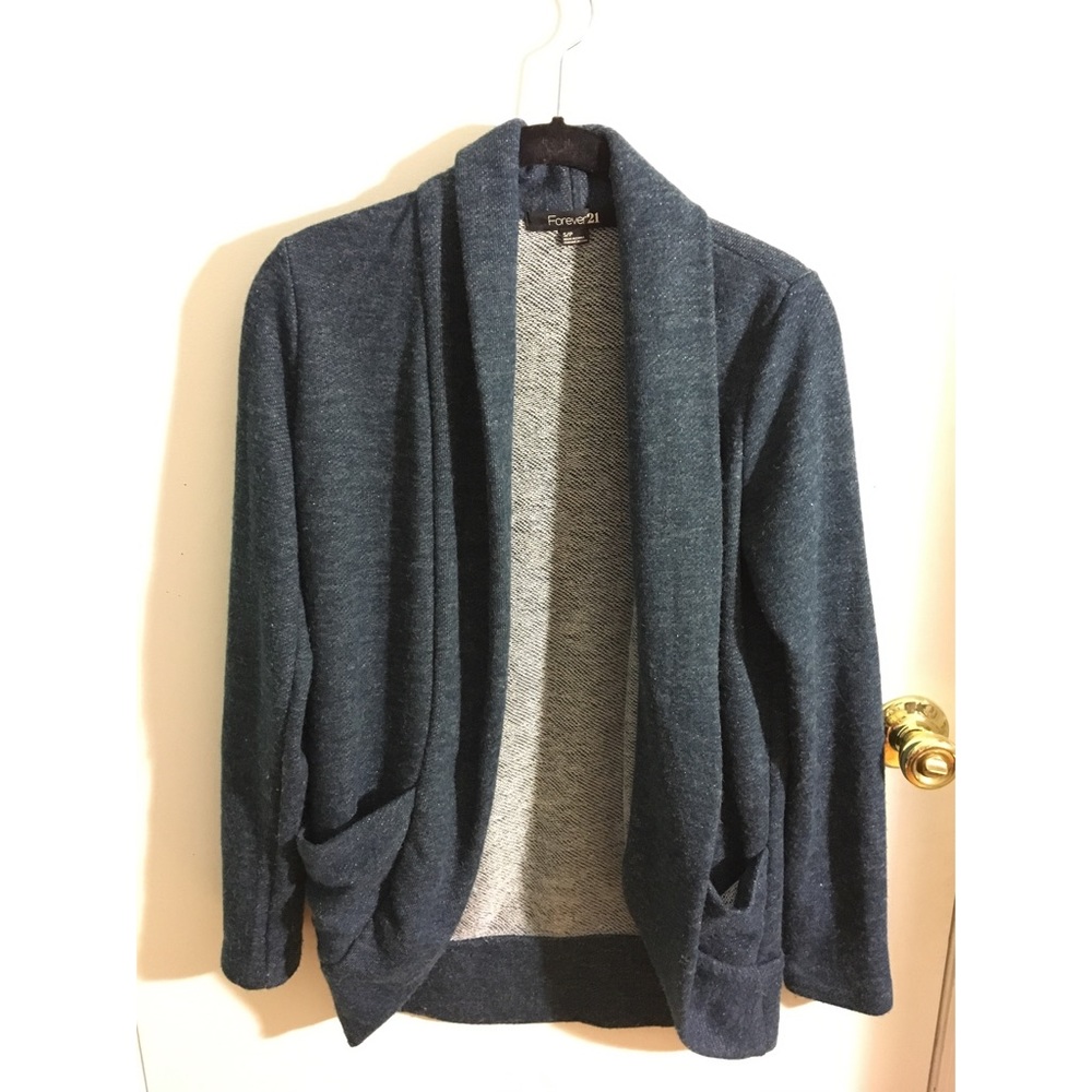 Small Forever 21 Blue Cardigan