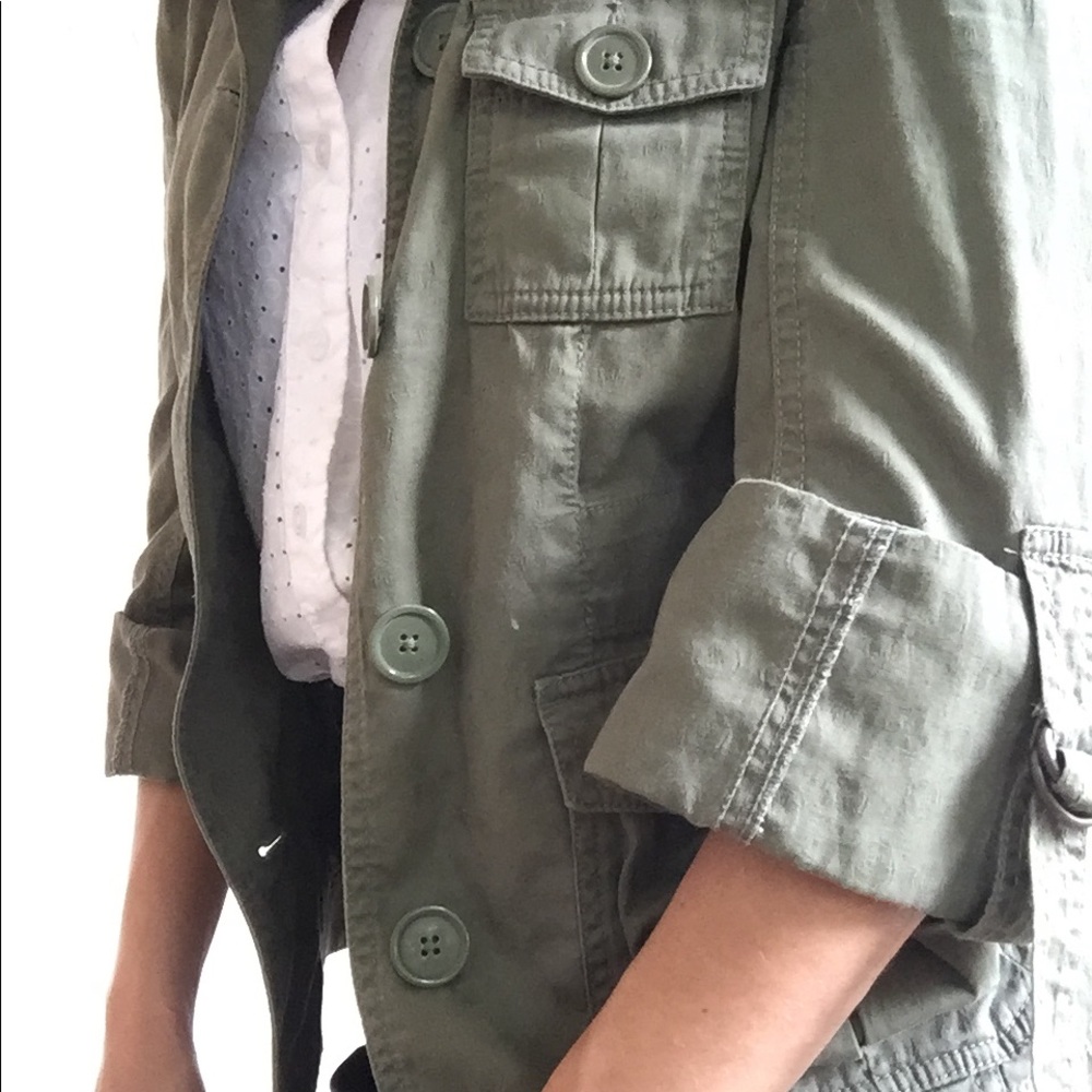 SOLD Marc by Marc Jacobs Olive Jacket Size 4 - Picture 3 of 5