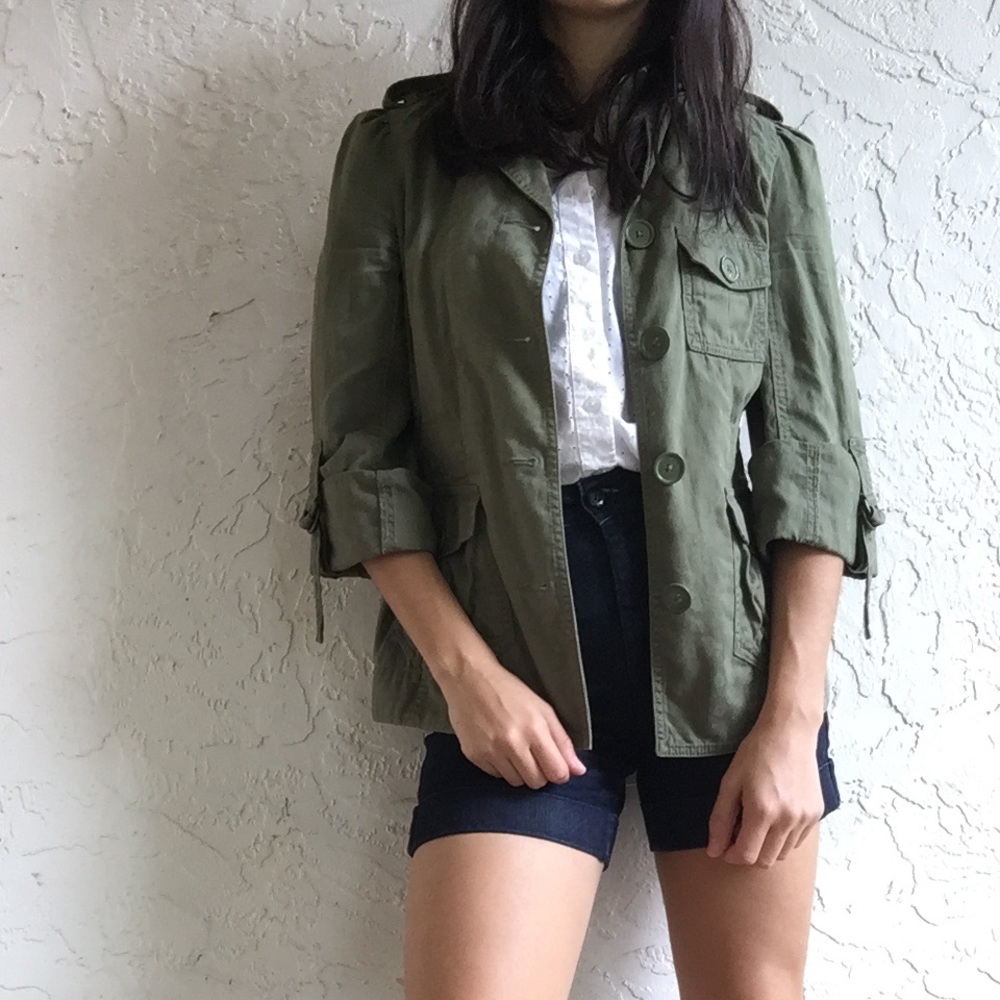 SOLD Marc by Marc Jacobs Olive Jacket Size 4