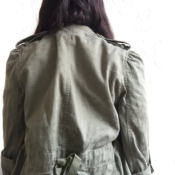 SOLD Marc by Marc Jacobs Olive Jacket Size 4 - Picture 4 of 5
