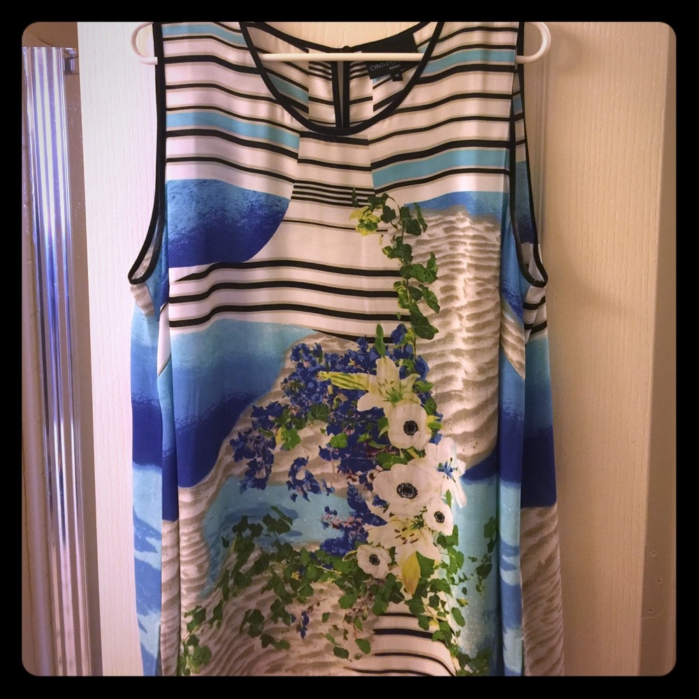 Cynthia Rowley artistic design top