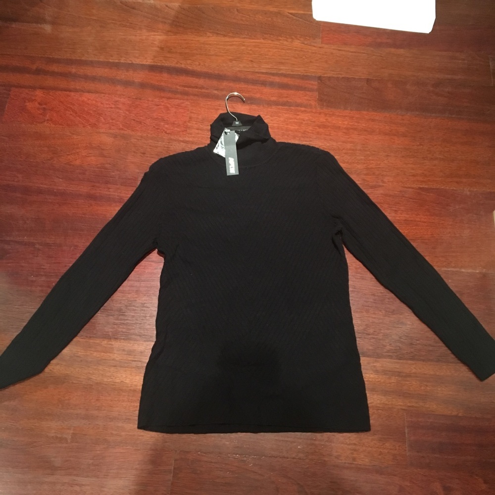 Black Turtle Neck Sweater