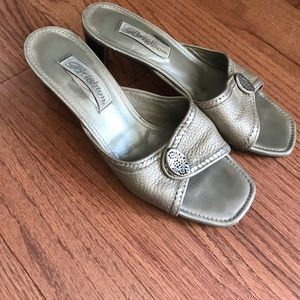 Leather Brighton Heels