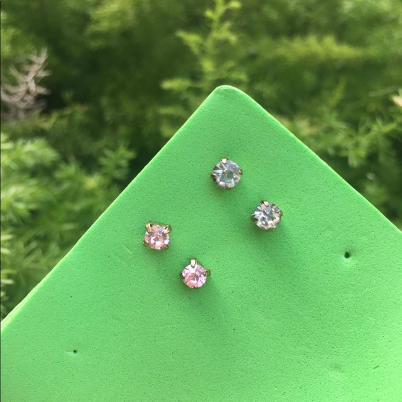 Faux pearl gold chains earrings - Picture 4 of 4