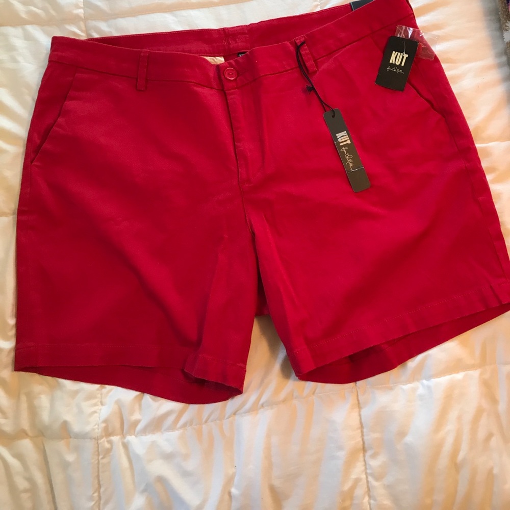Red Walking Short plus Size