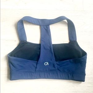 Dark Navy T-Back Sports Bra, size XS (size 1)