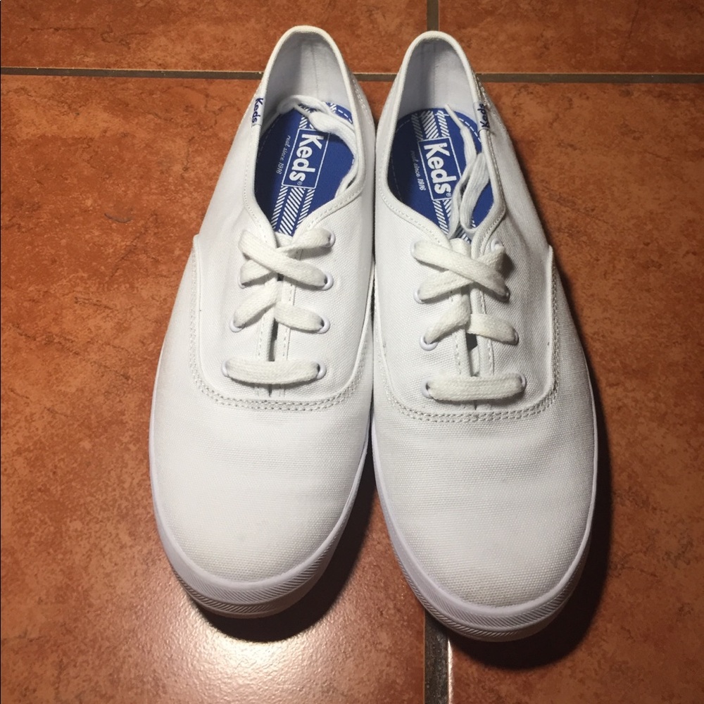 Women's White Keds 9.5