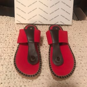 Andre Assous Red Espadrilles