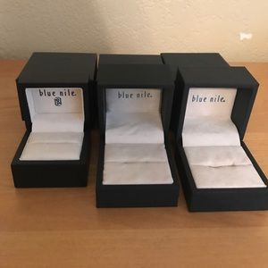 Blue Nike Ring Boxes and outer boxes