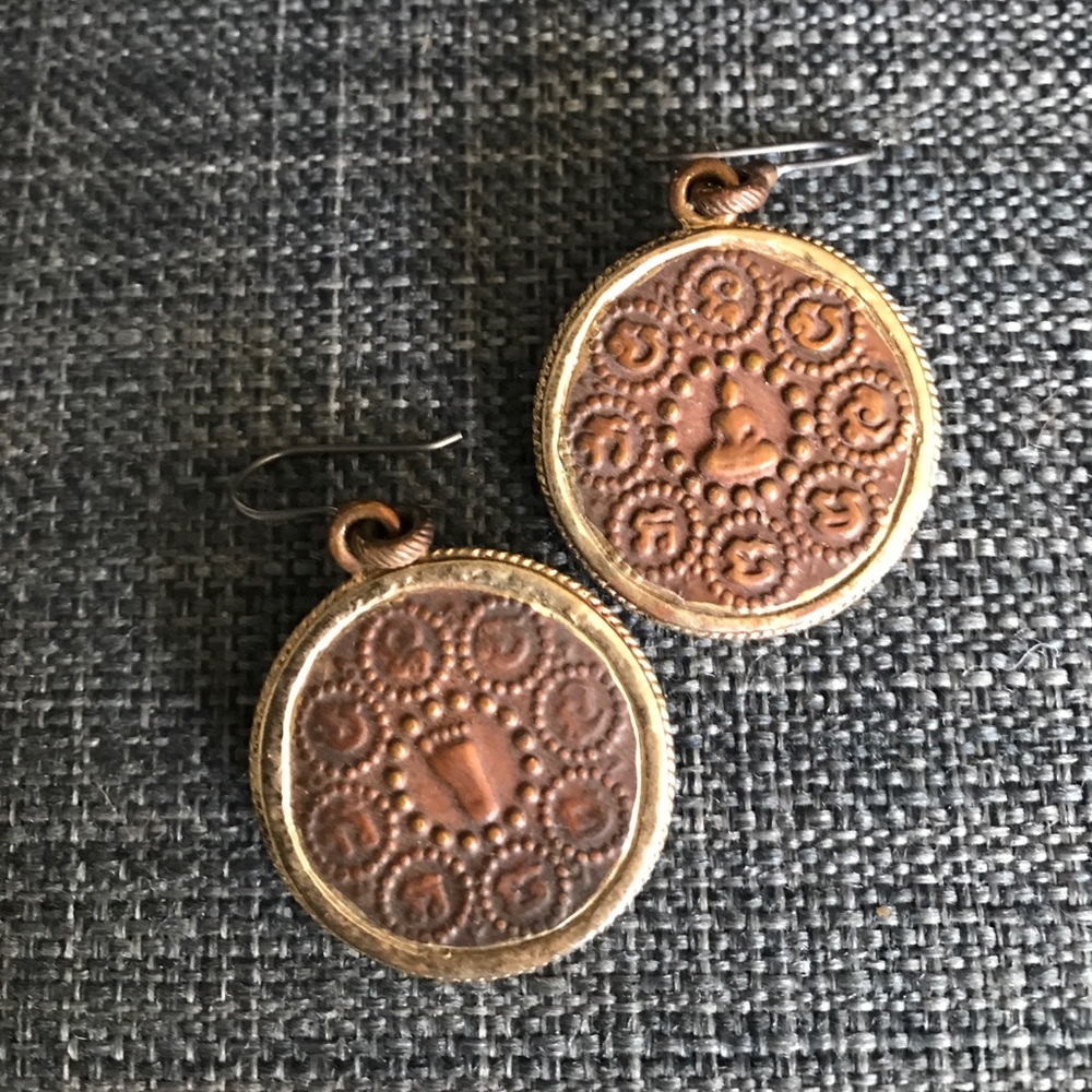 Buddha earrings