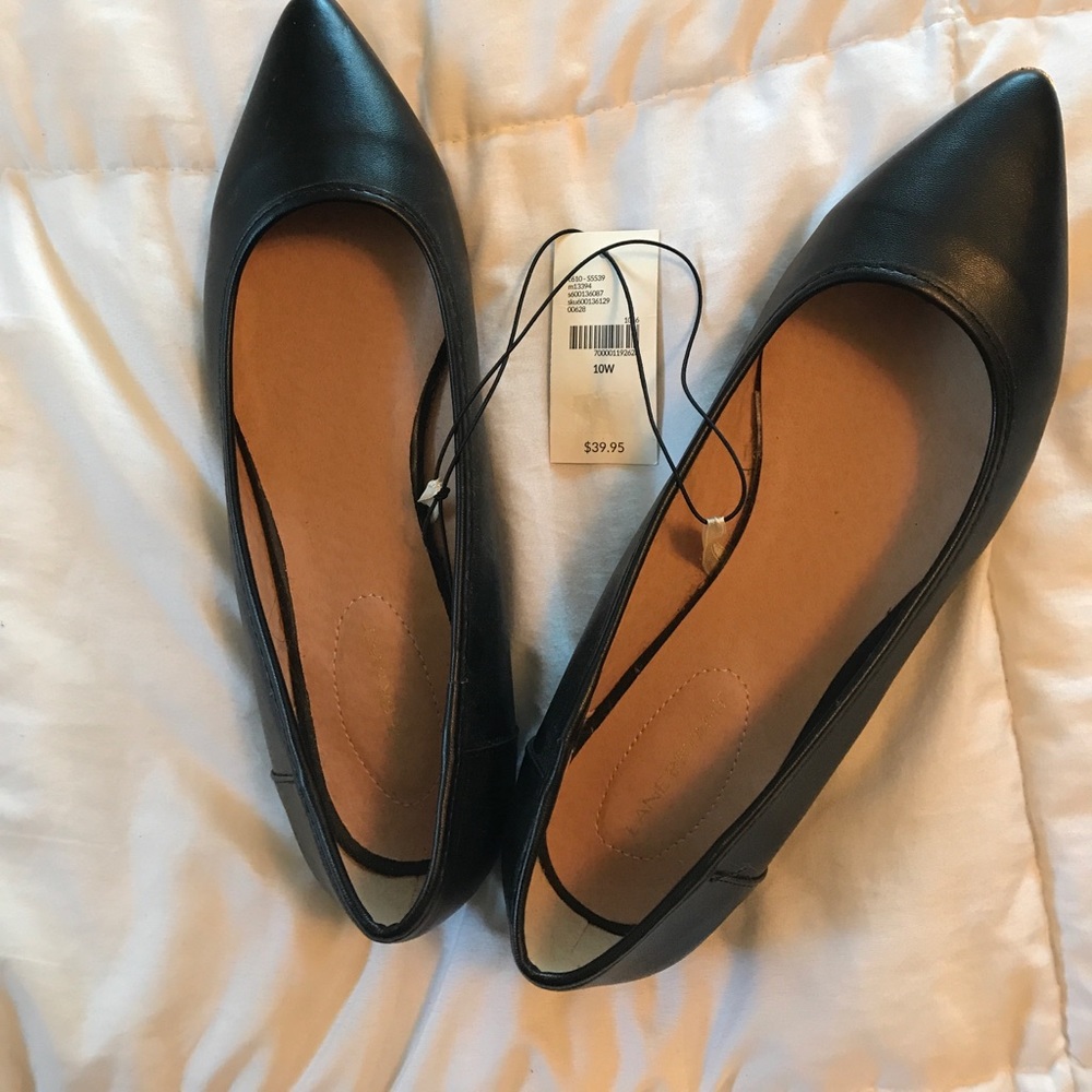 Black Lane Bryant Flats