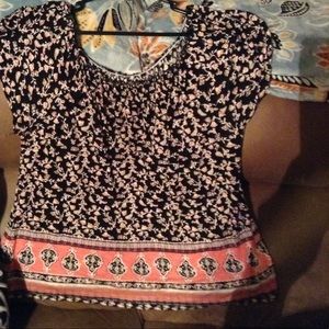 2 shirts XL off the shoulder