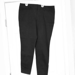 Black ankle length pants