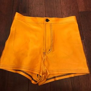 American Apparel disco shorts