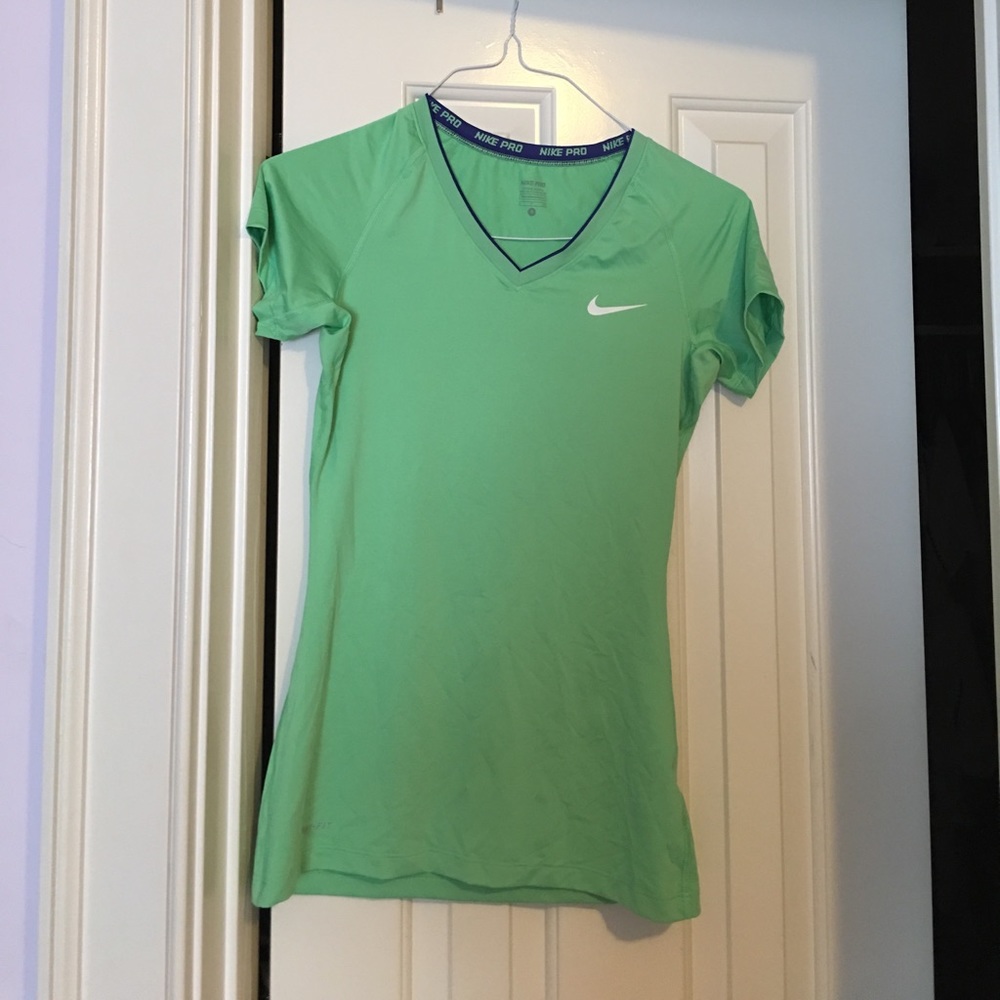 Nike Pro v-neck workout top