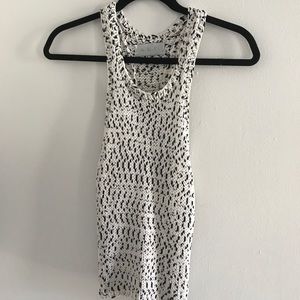 A.L.C cashmere knitted tank top