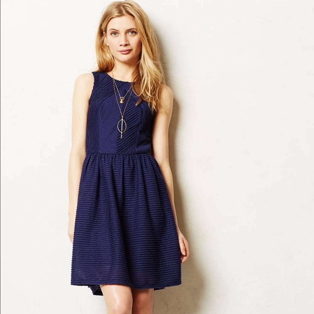 Anthropologie Textured Tank Dress