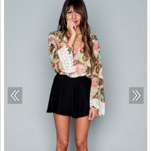 Carlos swing shorts, black