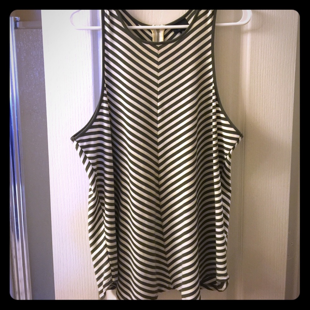 Stripped tank top