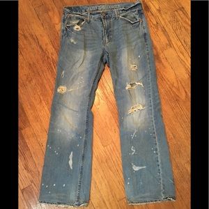 Men's American Eagle distressed jeans