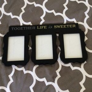 Together Life is Sweeter Photo Frame