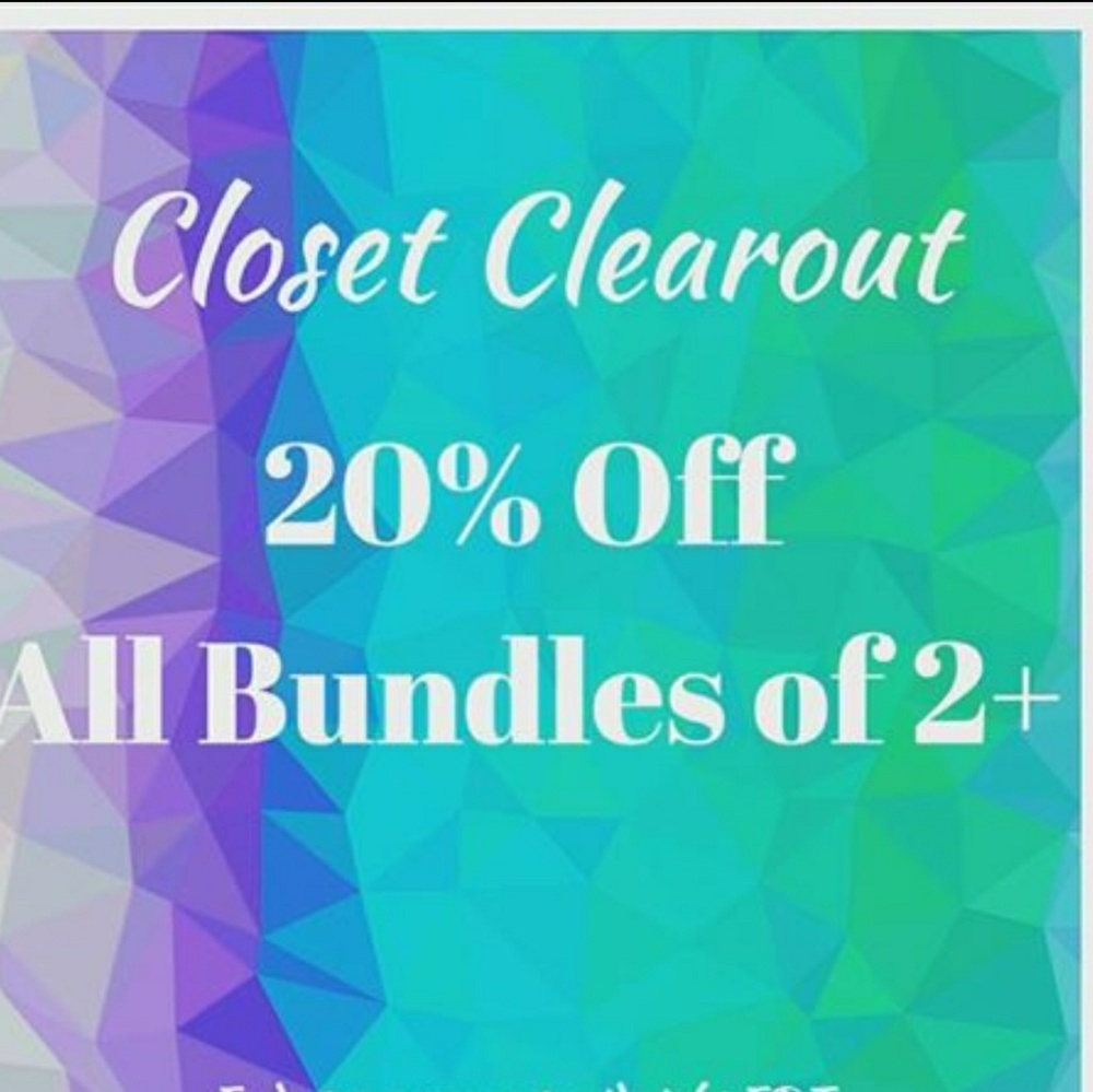 20% off bundles of 2 items or more!