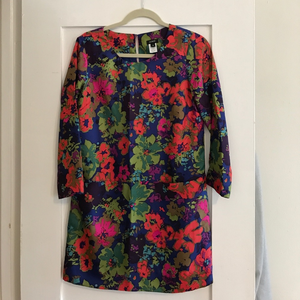 Jcrew silk dress