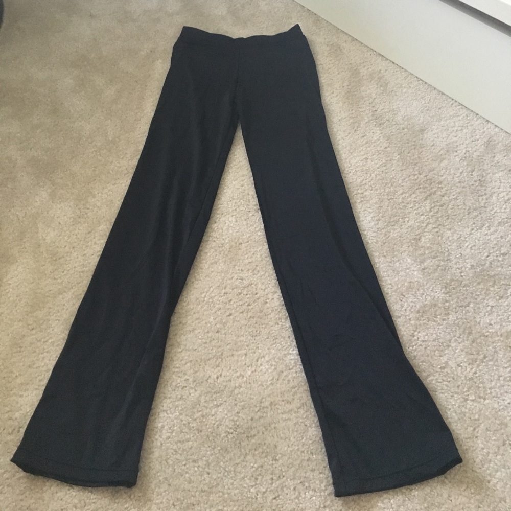 Black dance pants