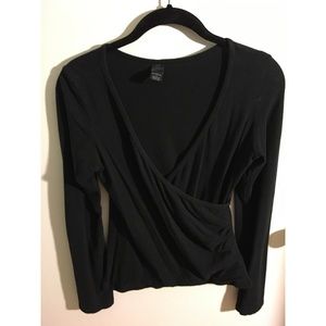 Small Black Prana Yoga Top