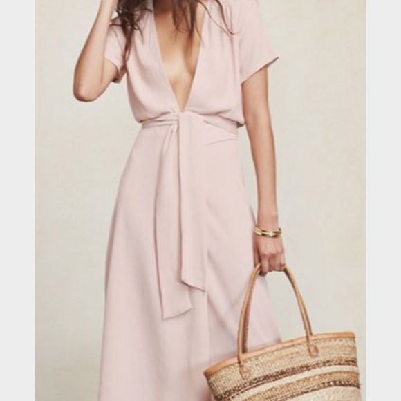 Reformation - Navy - Hadley Dress - XS - Picture 2 of 6