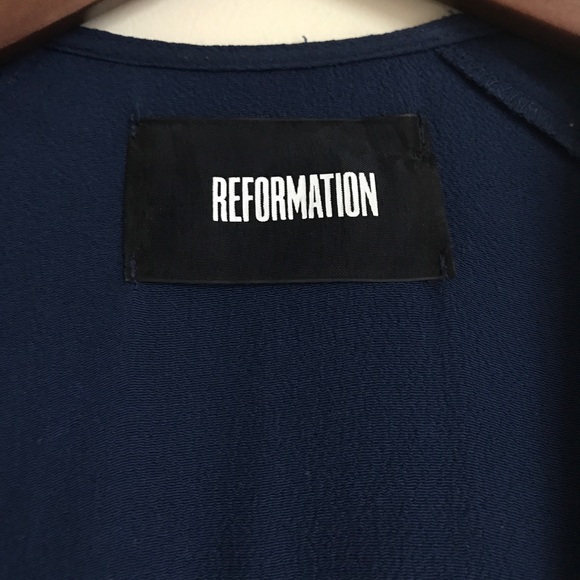 Reformation - Navy - Hadley Dress - XS - Picture 5 of 6
